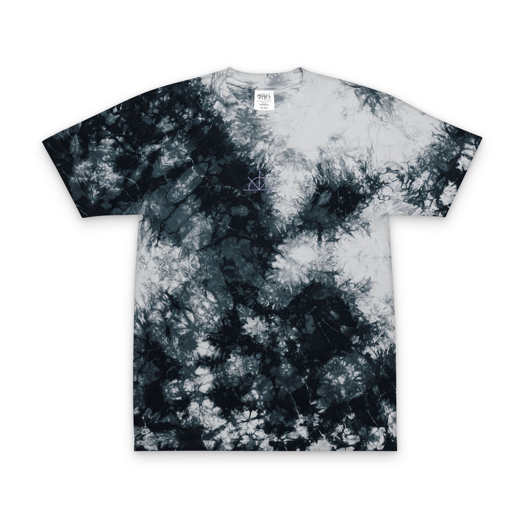Tie-Dye Embroidered SunDown Tee