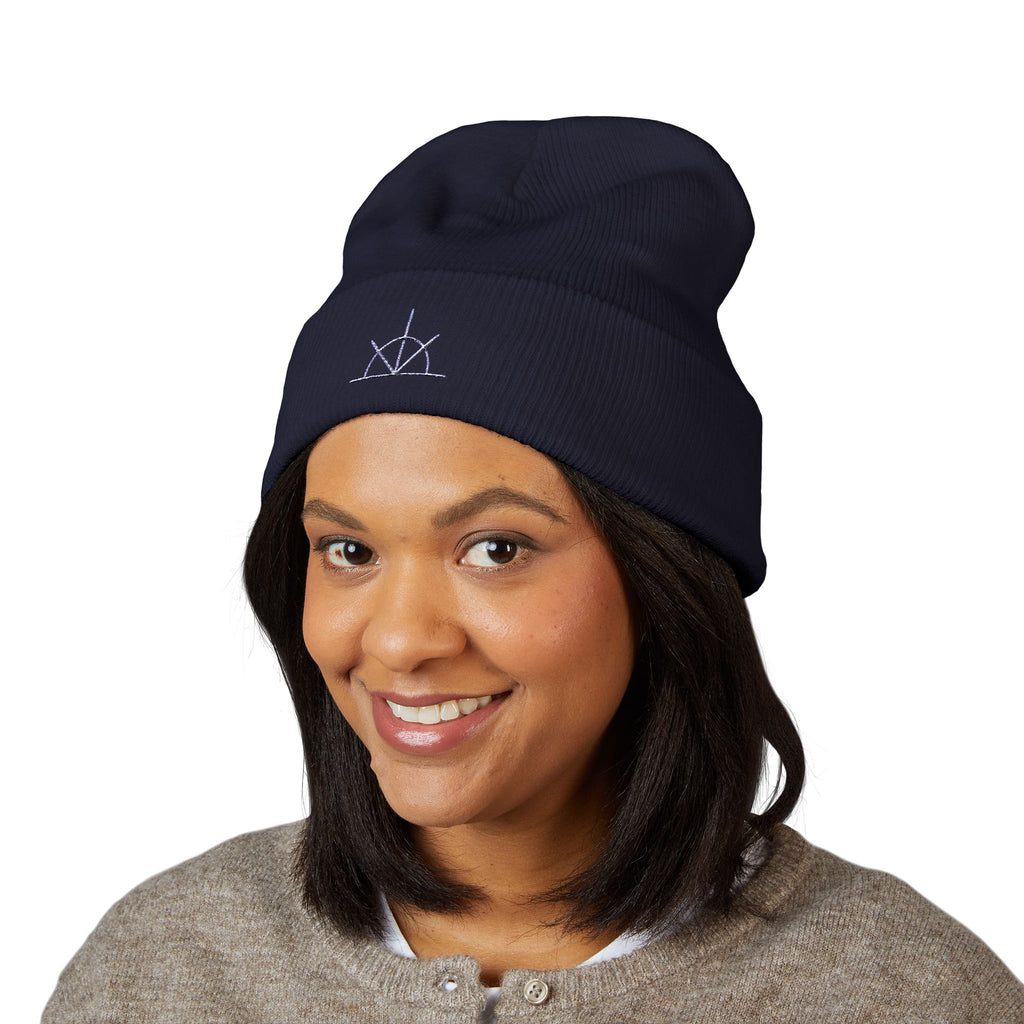 Embroidered SunDown Cuffed Beanie