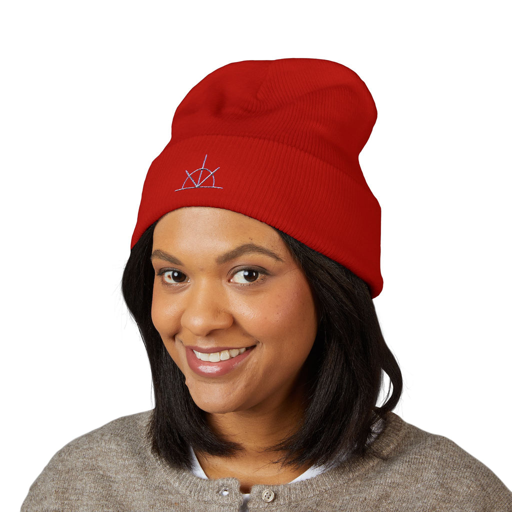 Embroidered SunDown Cuffed Beanie