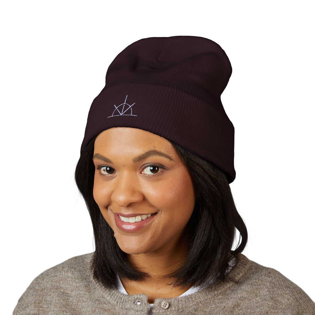 Embroidered SunDown Cuffed Beanie