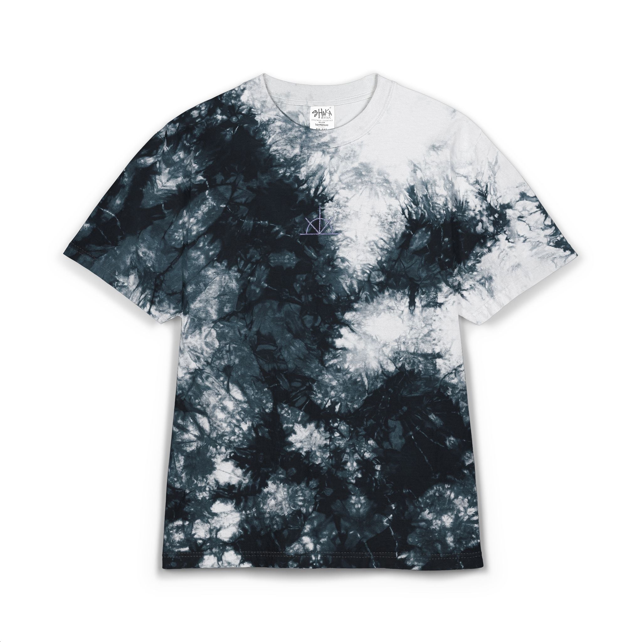 Tie-Dye Embroidered SunDown Tee
