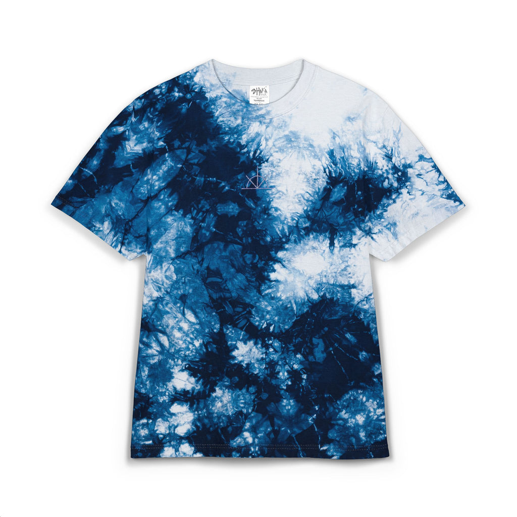 Tie-Dye Embroidered SunDown Tee